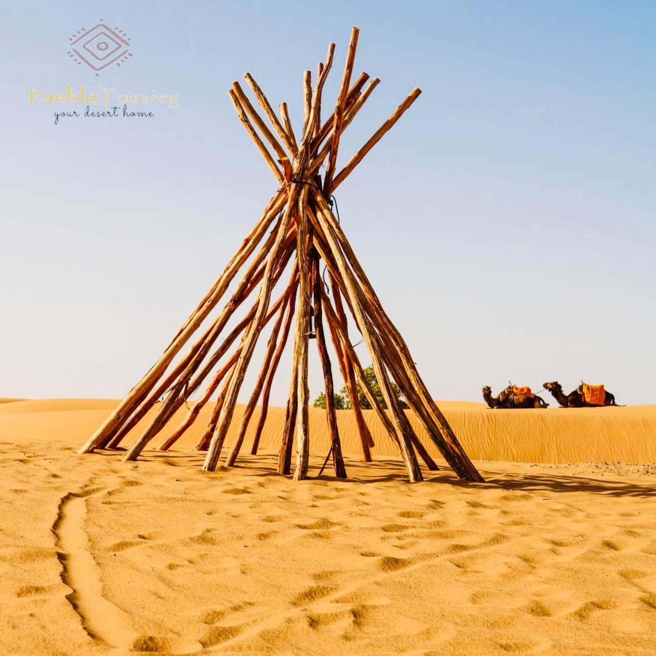Pueblo Touareg - Private Tents 메르주가 외부 사진
