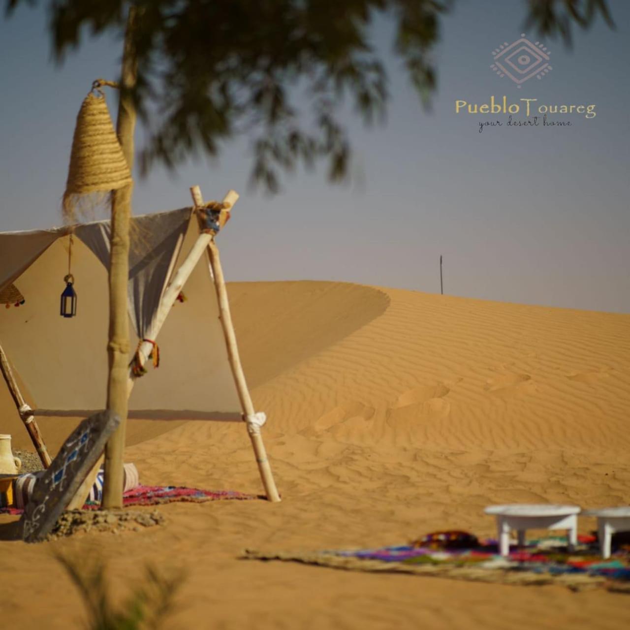 Pueblo Touareg - Private Tents 메르주가 외부 사진