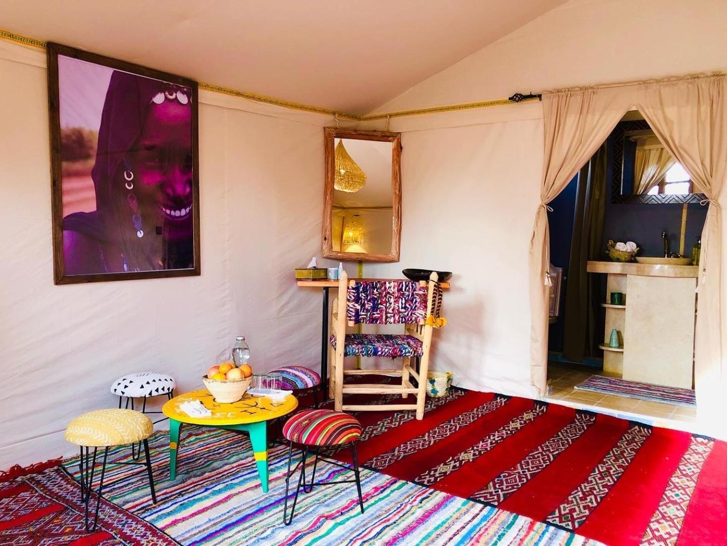 Pueblo Touareg - Private Tents 메르주가 외부 사진